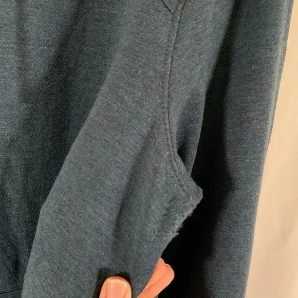 Gerry Hoodie Men's Medium Blue Drawstring Pockets Outdoor Active Pullover - Picture 5 of 8